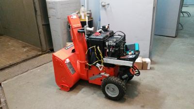 Snowblower all assembled